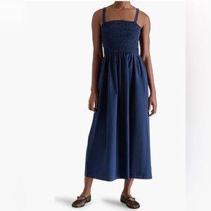 Steve Madden Adriana Smocked Maxi Dress